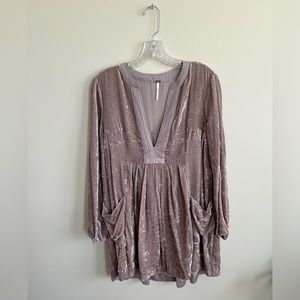 XS Velvet Free People Dress